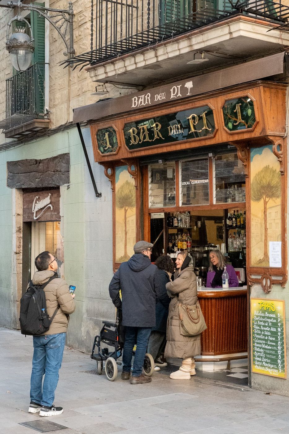 Devanture d'une epicerie traditionnelle, Barcelone