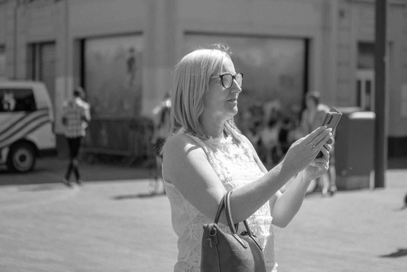 Photographe en action a la Zinneke Parade, Bruxelles (planche 031)