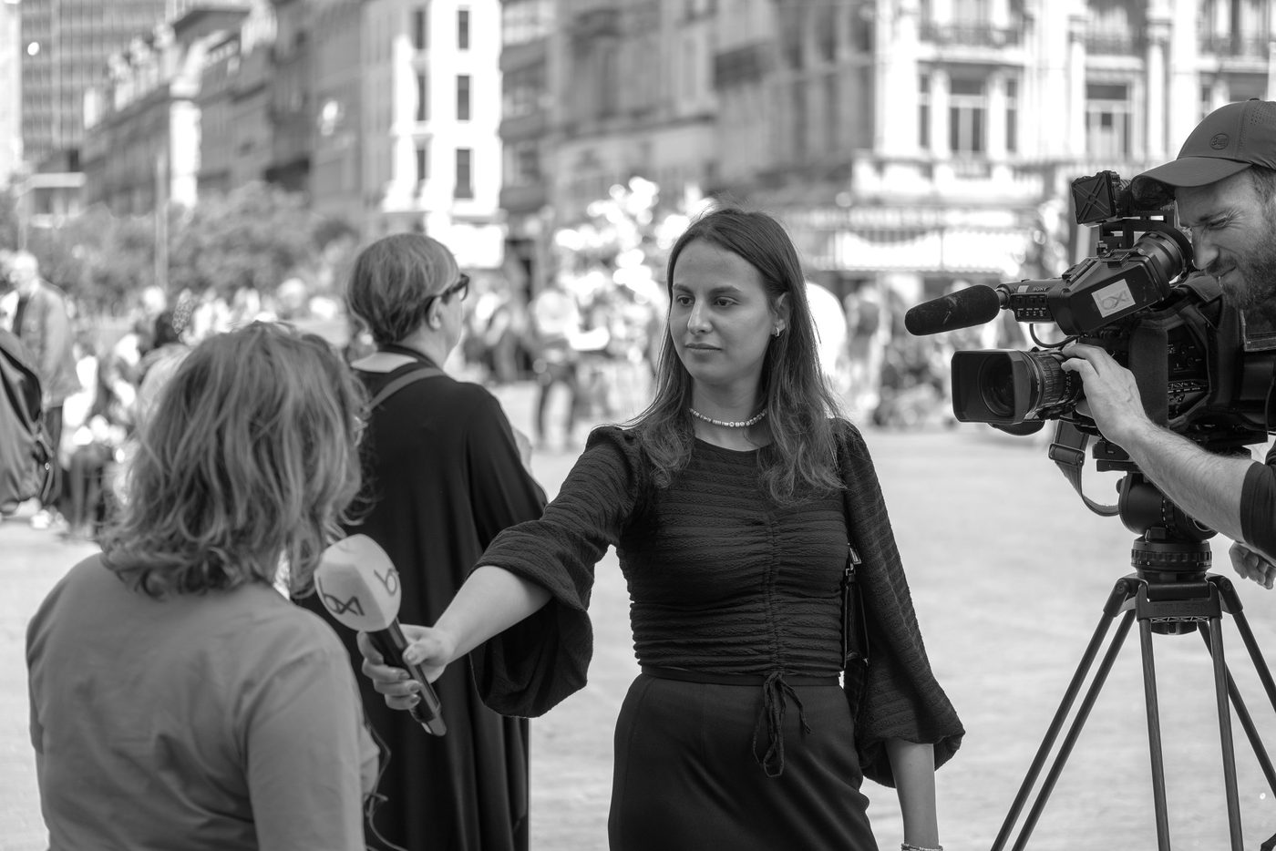 Photographe en action a la Zinneke Parade, Bruxelles (planche 059)