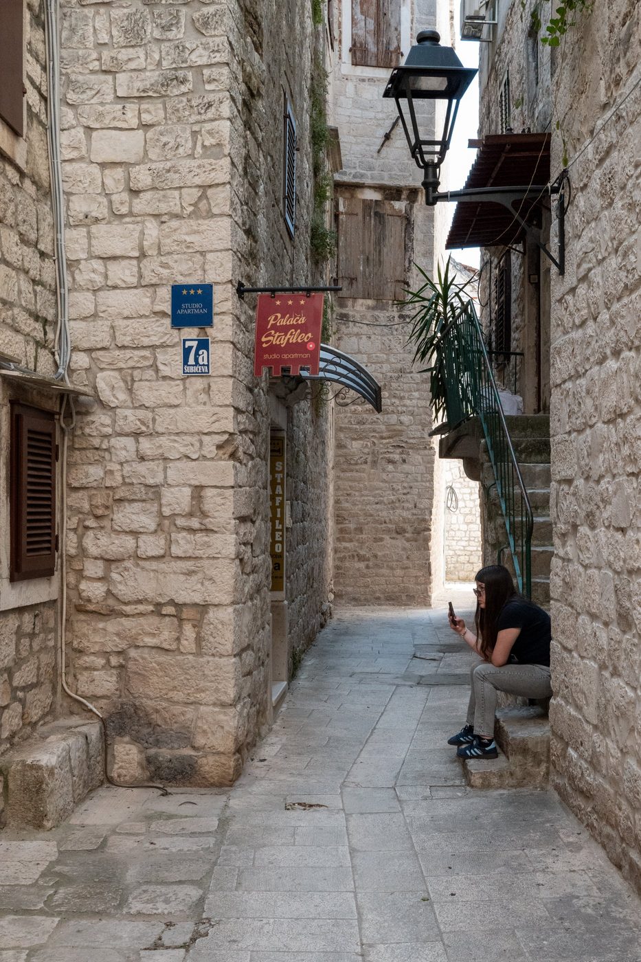 Street photography a Trogir, photo 031